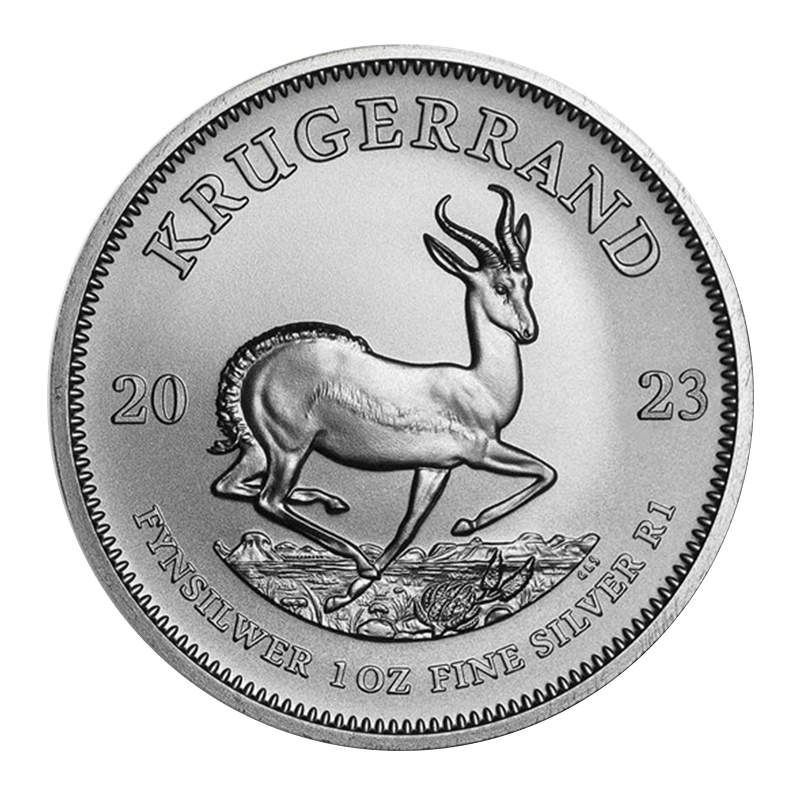 Image for 1oz Silver South African Krugerrand (2023) from TD Precious Metals